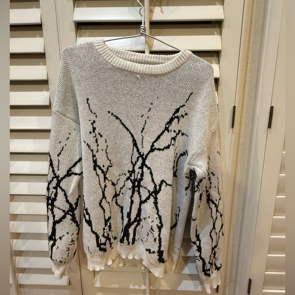 2/$25 Y2K oversized knit sweater